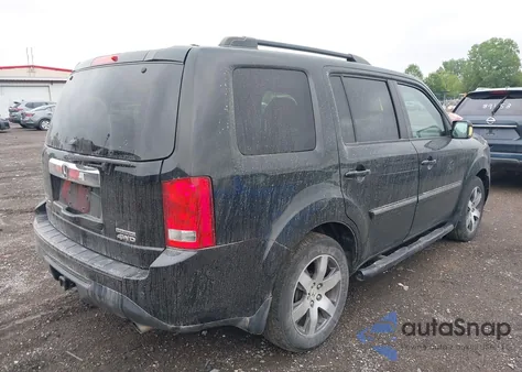 2012 Honda Pilot Touring из США, поврежденный, VIN 5FNYF4H92CB074778